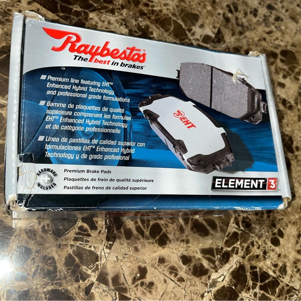 Raybestos Disc Brake Pads Element 3 Premium Brake Set - BPI EHT905H